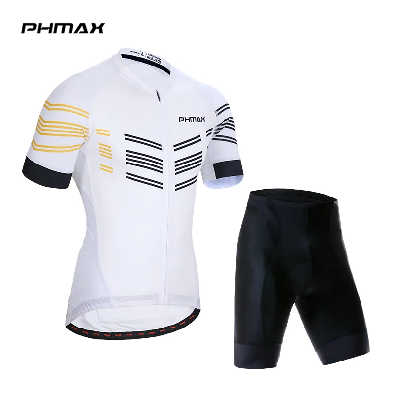 PHMAX Pro комплект для велоспорта MTB велосипедная Одежда Майо Ropa Ciclista велосипедная одежда спортивная мужская Ciclismo комплект из майки для велоспорта - Цвет: Normal Cycling Set