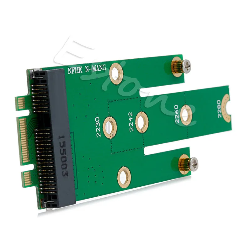 BGEKTOTH 6,0 ГБ/сек. mSATA Mini PCI-E 3,0 SSD для NGFF M.2 B Ключ SATA Интерфейс адаптер карта