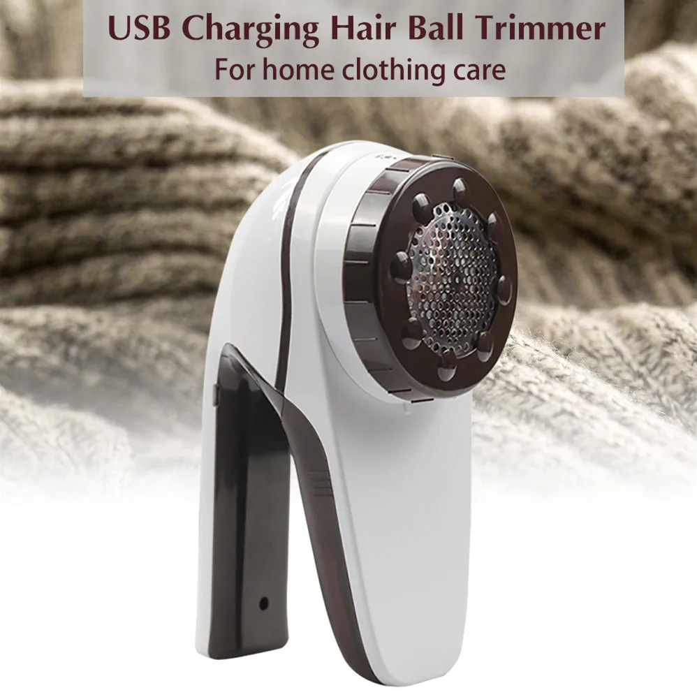 

High Power Six Blades Electric Clothes Lint Remover Rechargeable Clothes Shaver USB Universal Rechargeable Hair Ball Trimmer
