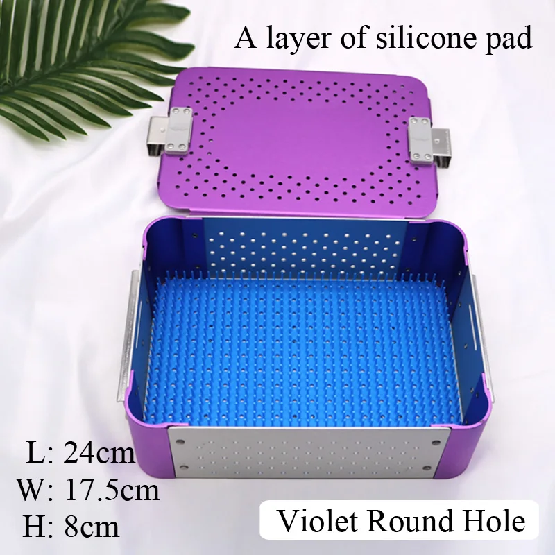 Алюминиевый сплав хирургический инструмент коробка для стерилизации ...