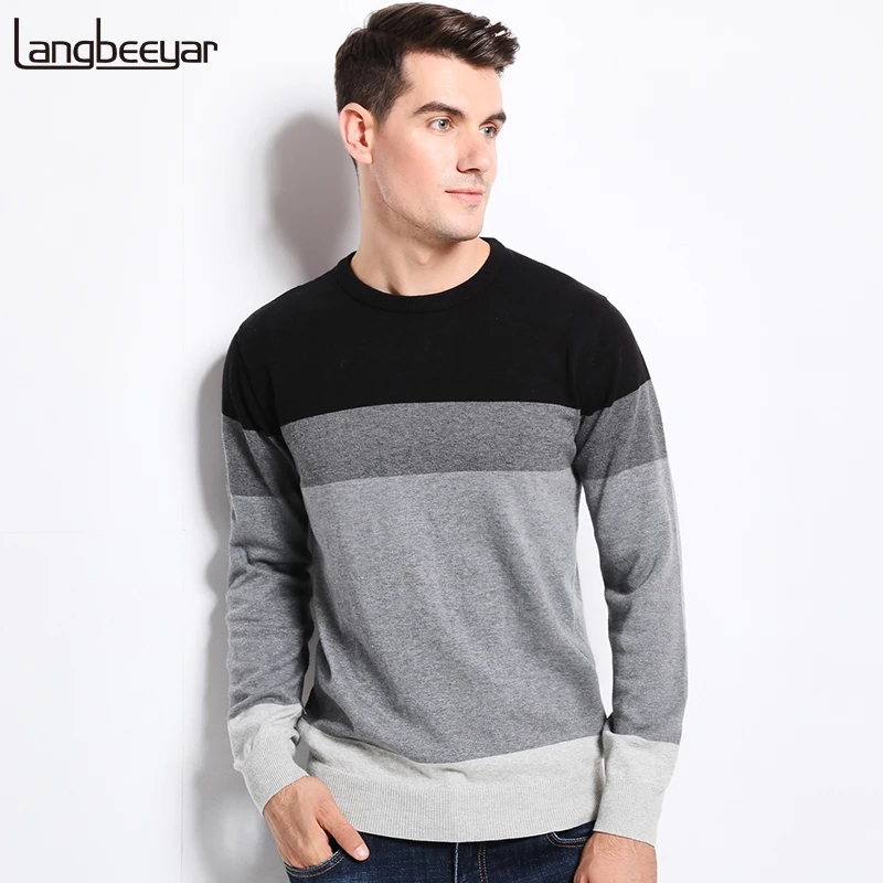 2018 New Autumn Winter Fashion Brand Clothing Men S Sweaters O Neck Slim Fit Men Pullover
