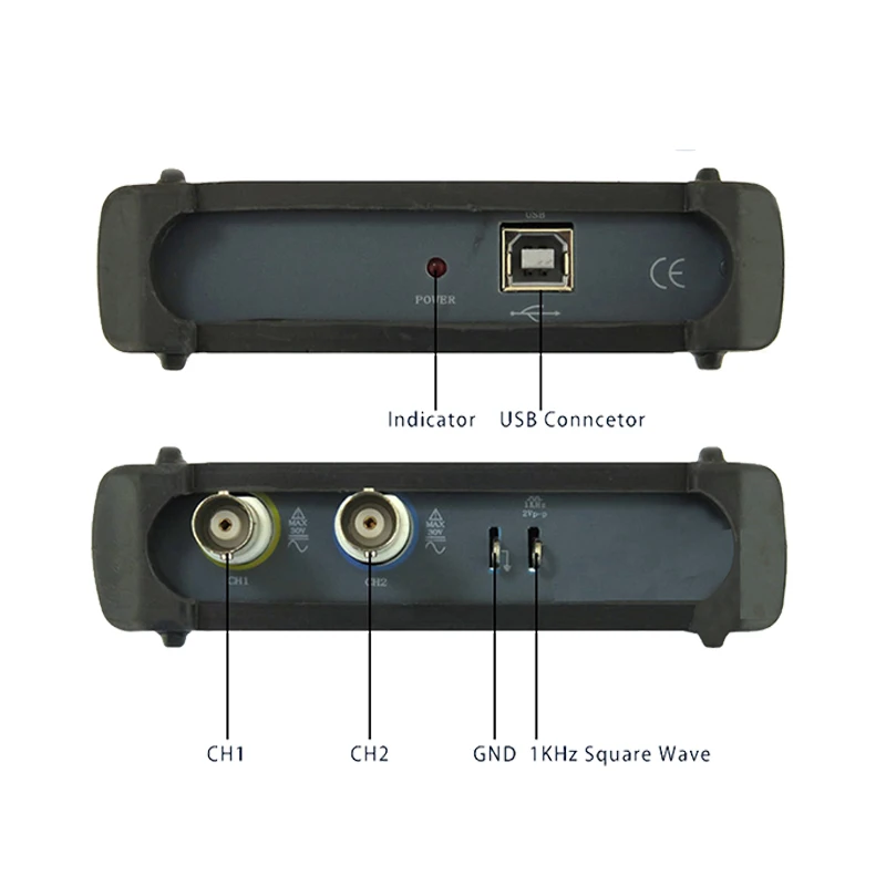 ISDS205A Новое обновление 3 в 1 Многофункциональный 20 м ПК USB Виртуальный цифровой осциллограф+ анализатор спектра+ регистратор данных