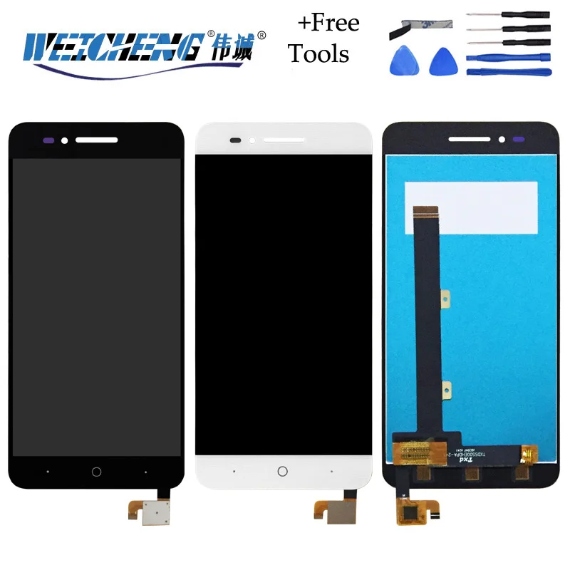 

WEICHENG 720*1280 For ZTE Blade A610 LCD Display +Touch Screen Assembly Digitizer Replacement For zte a610 lcd +free tools