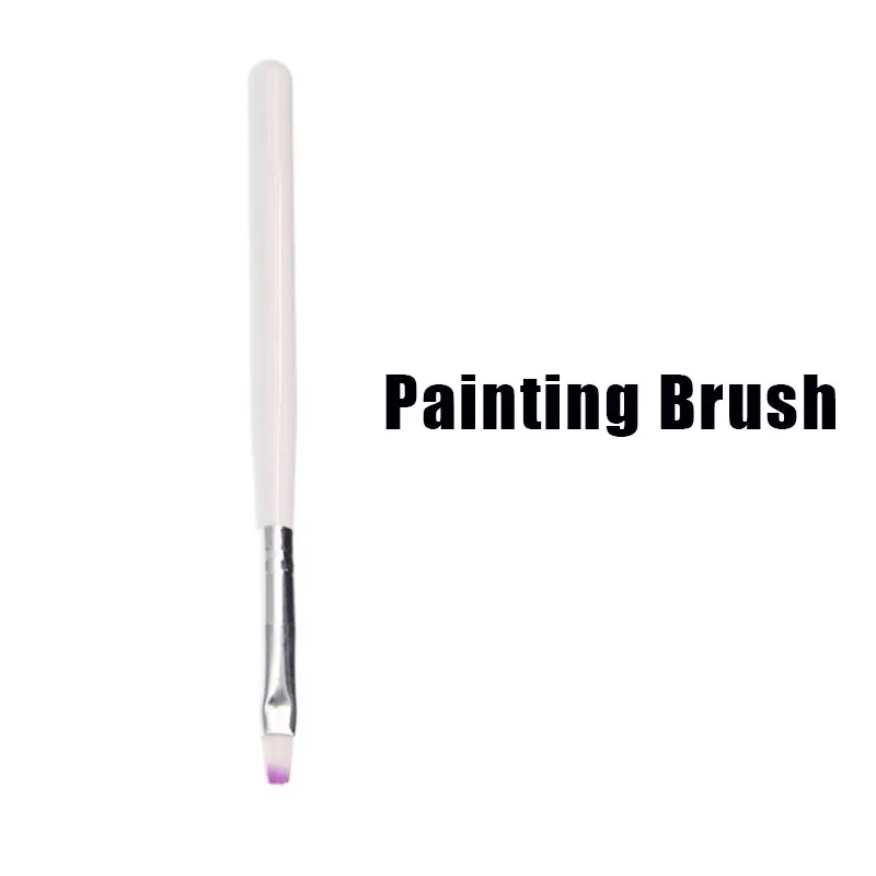 Lghzlink 8 мл паук Гель-лак для ногтей точка к линии рисования веб-Живопись украшения тянет шелк паук гель лак - Цвет: Brush