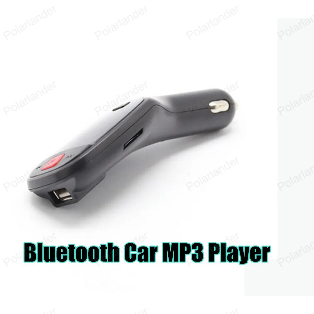 Bluetooth Handsfree автомобильный mp3-плеер fm-передатчик HD безloossless + ЖК-экран + Поддержка TF слот с пультом дистанционного управления