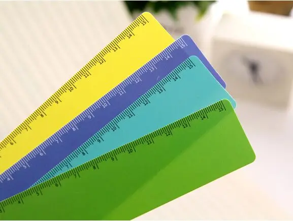 Cute Cartoon PVC tototro Rulers traight Ruler drawing template for Kid School Gift stationery school supply korean papelaria