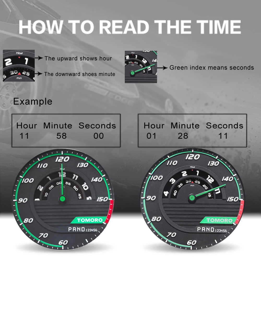 TMR1017 How to read the time