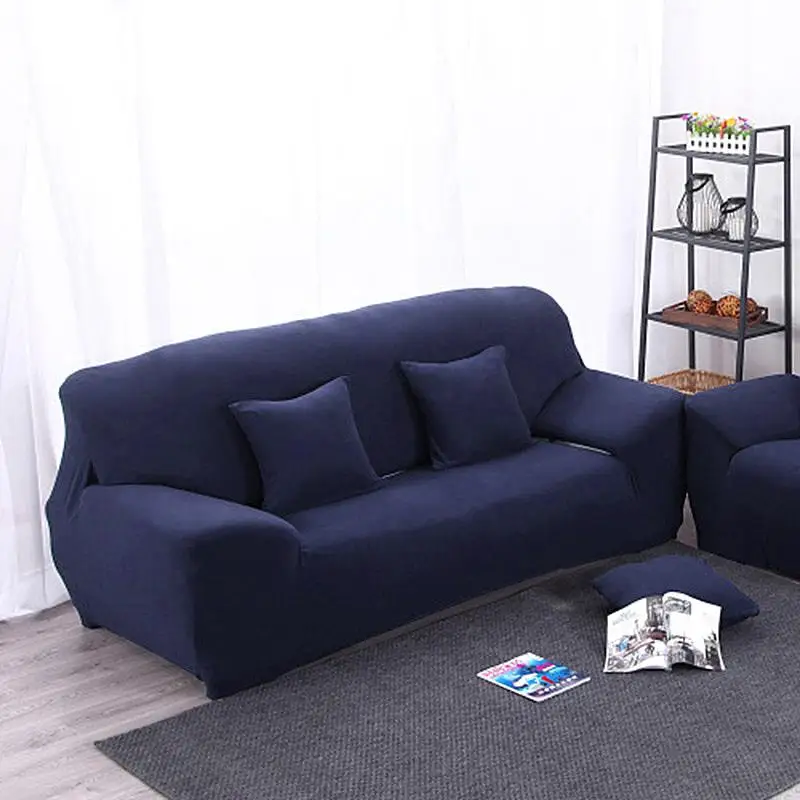 red wine color sofa cover printing cross stretch love seat