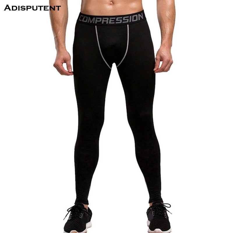 

Adisputent 2019 Spring Autumn Men Runs Compression Pants Bodybuilding Leggings Fitness Joggings Quick Dry Trouser Tights