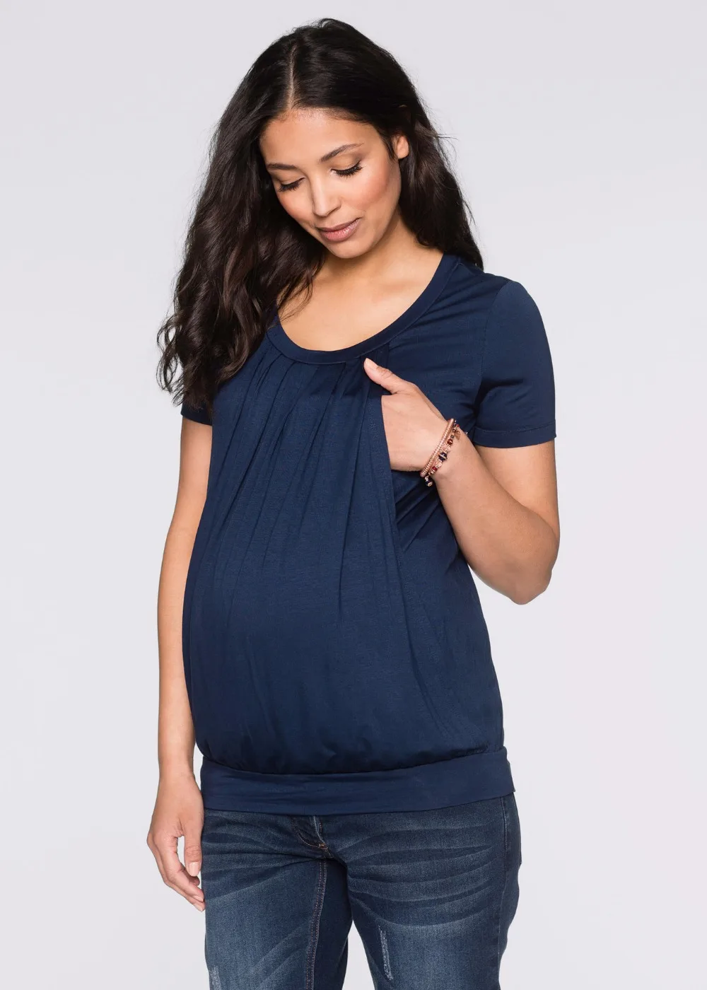 Грудное вскармливание Уход топы для беременных футболки для беременных Для женщин лактации Одежда для кормления Топы Беременность футболки Gravidas Костюмы