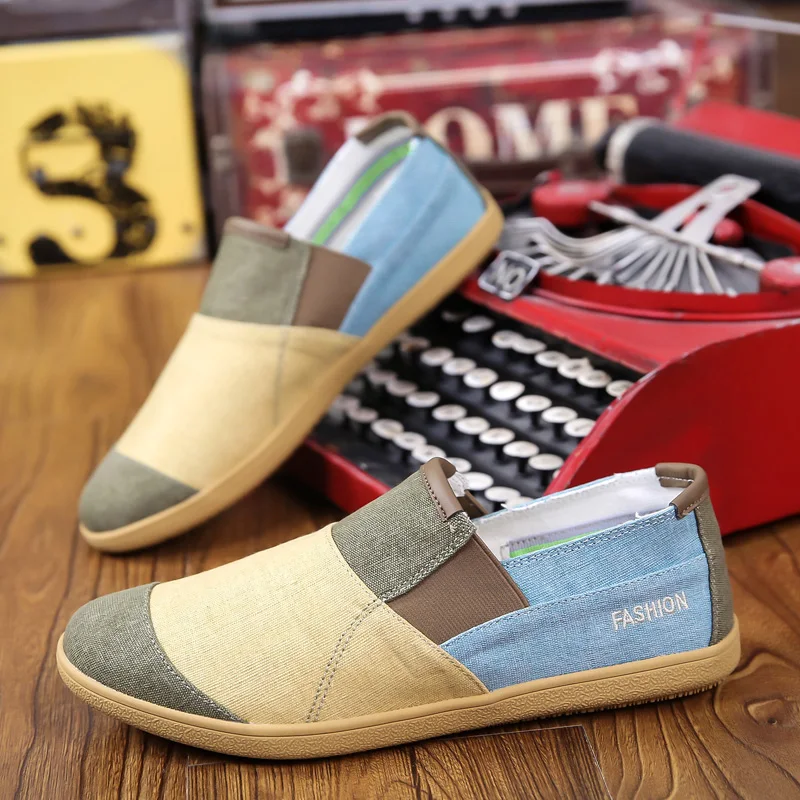 cheap Moccasins Summer Men Casual Shoes breathable Flats