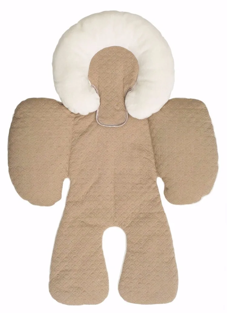 Двусторонний для малышей коляска для новорожденных Подушка-опора для тела мягкая спальная Подушка безопасный автомобиль подушка Квалифицированные детские защита шеи