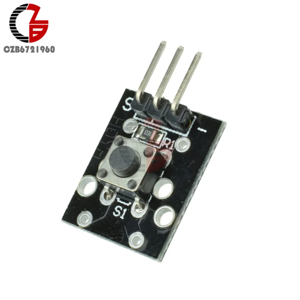 

New KY-004 Key Switch Module For Arduino AVR PIC UNO MEGA2560 Breadboard