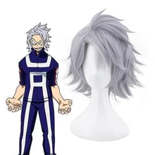 Парик для косплея My Hero Academia Tetsutetsu косплэй парик термостойкие синтетические Boku No Hero Academia Хэллоуин парики