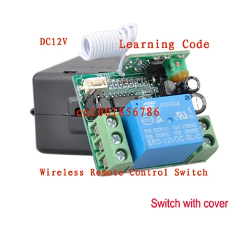 

FreeShipping 10pcs/lot 12V 1CH wireless remote control switch & receiver Mini size 315/433MHZ Access/door Control System