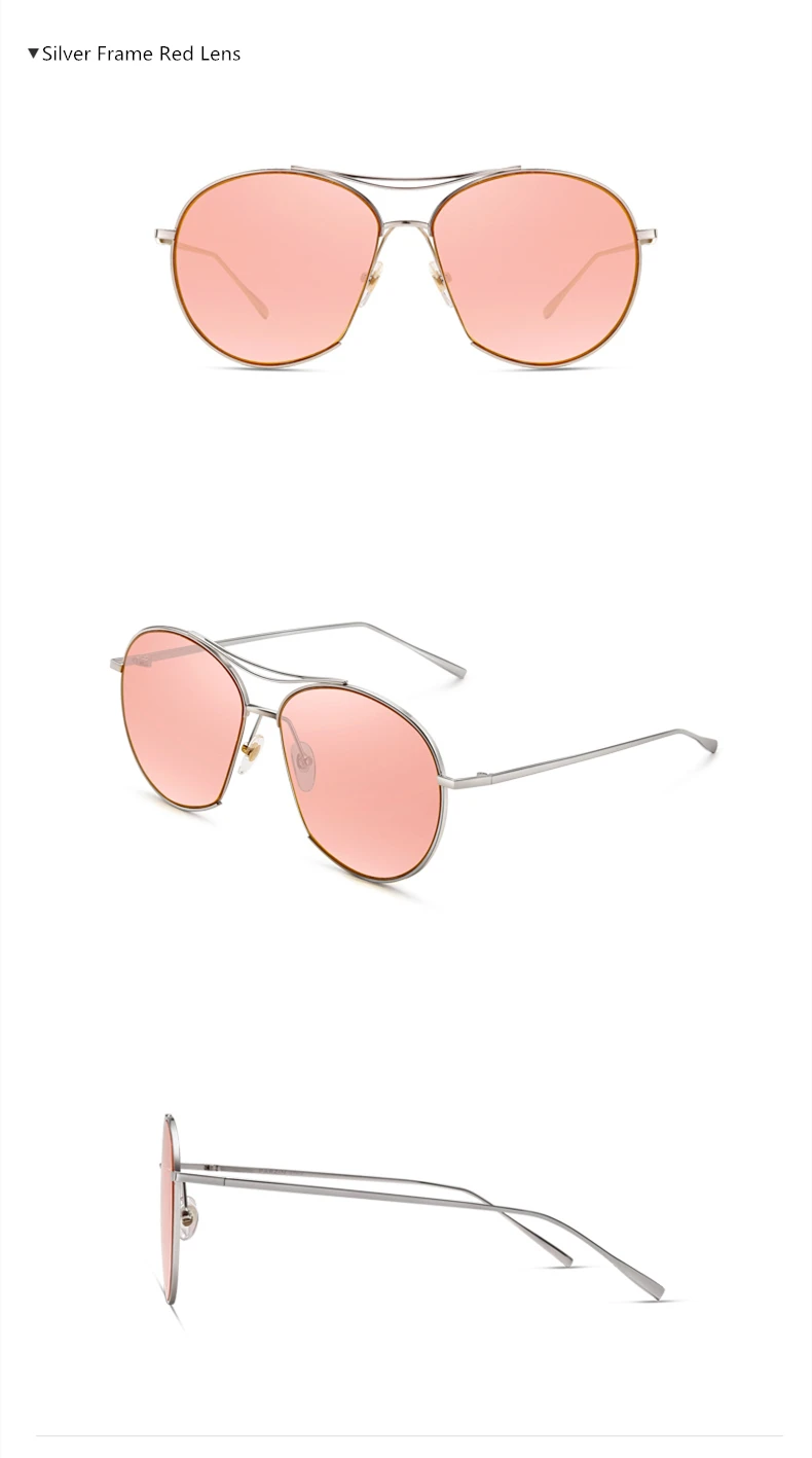 Бренд parzin модные красочные овальные очки для женщин большой сплав рамки дизайн Покрытие Солнцезащитные очки с коробкой Accessories9768