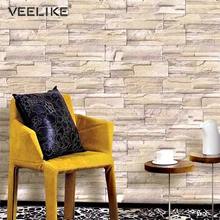 DIY Съемные самоклеющиеся кирпичные настенные бумажные рулоны для кухни спальни настенные декоративные наклейки ПВХ Виниловая Водонепроницаемая контактная бумага