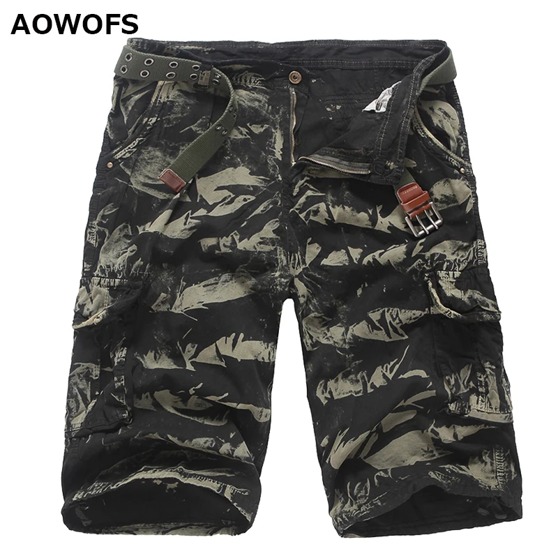 mens calf length cargo shorts