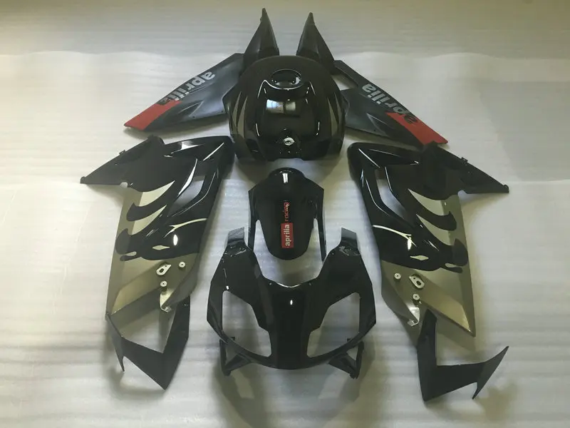 Комплект обтекателей под давлением для Aprilia RS125 06 07 08 09 10 11 RS 125 2006 2009 2010 Серебряный