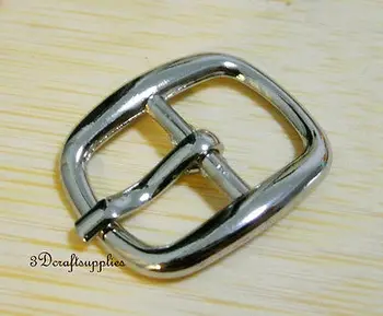 

belt buckle Center Bar buckle pin buckle 1/2 inch 12 mm silver 12 pcs J55