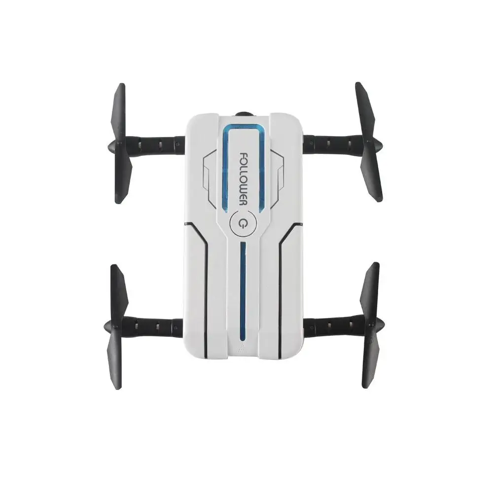 

Foldable Drone UAV Quadcopter Aircraft APP Remote One Key Take Off Speed Adjustable Optical Positioning Auto-Follow 2.0MP