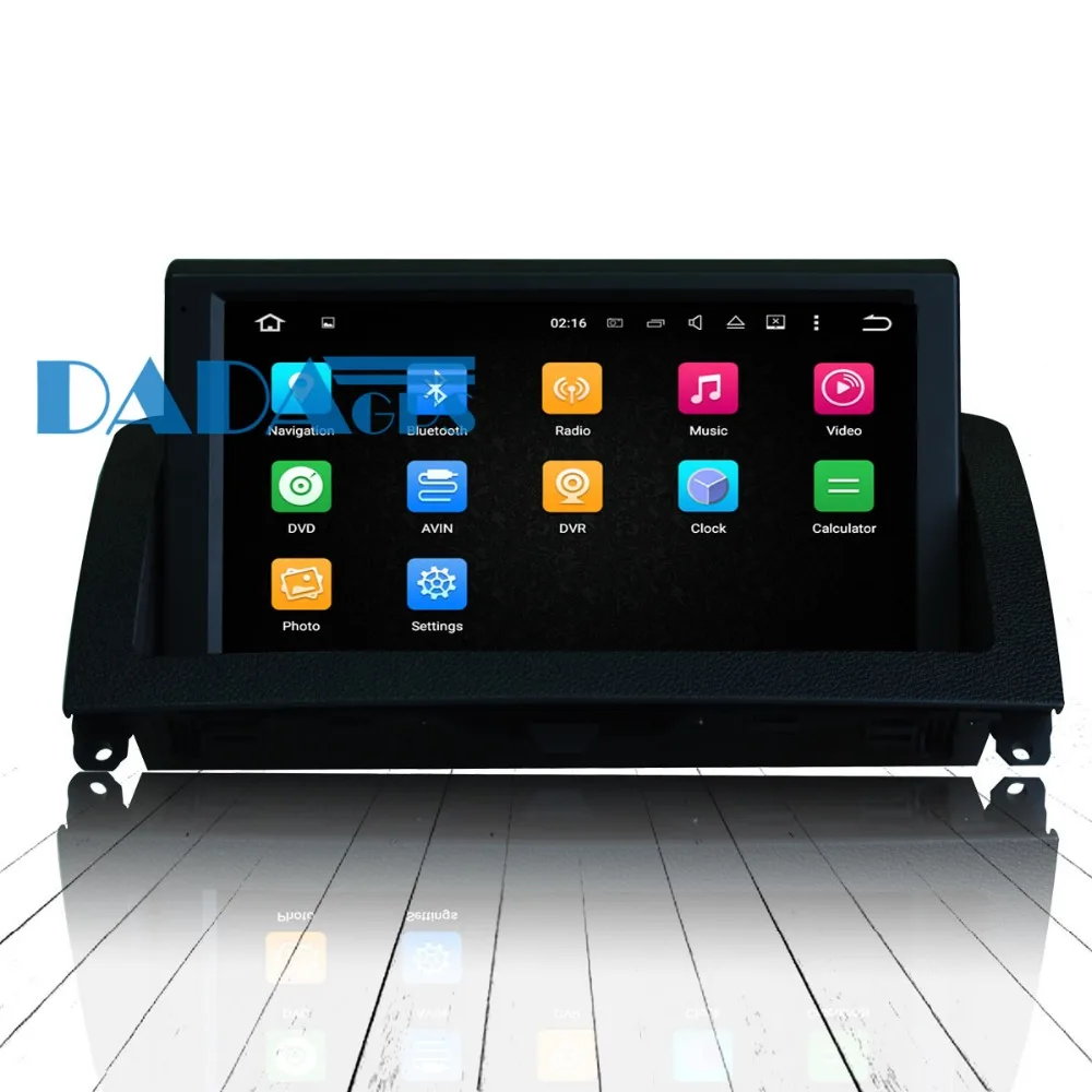 Best Android 8.0 7.1 Car Radio DVD Player GPS Navigation For Mercedes-Benz C klasse w204 2007-2011 Car Stereo Headunit Multimedia Map 4
