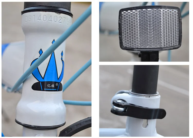 Excellent Folding Bicycle 20 Inch High Carbon Steel Double Disc Brake Child Adult Men and Women Super Portable Bike Variable Speed 8