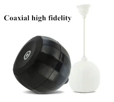 

Suspension type hanger steeve ceiling speaker globular 10W in-ceiling speaker for background music