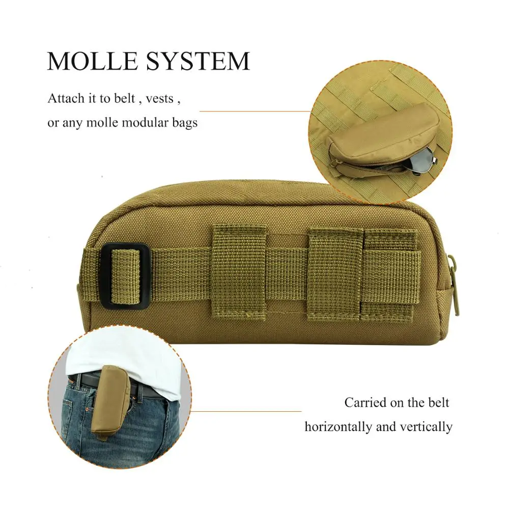 Vapanda портативный чехол для солнцезащитных очков Molle сумка для очков тактическая сумка