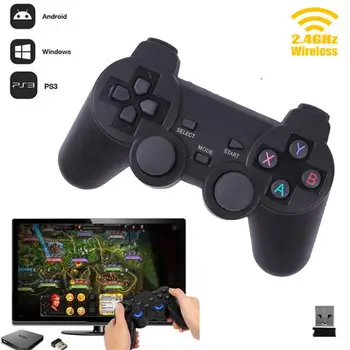

2.4G Wireless Gamepad PC For PS3 TV Box Joystick 2.4G Joypad Game Controller Remote For Xiaomi Android Halloween Gift