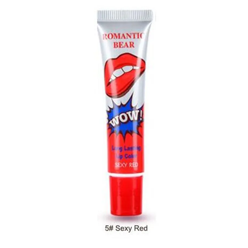 Brand New Moisturizer Waterproof Lipstick Famous Beauty Red Wow Matte Makeup Tear Pull Lip Gloss Liquid Magic Tearing Cosmetic Brand New Moisturizer Waterproof Lipstick Famous Beauty Red Wow Matte Makeup Tear Pull Lip Gloss Liquid Magic Tearing Cosmetic