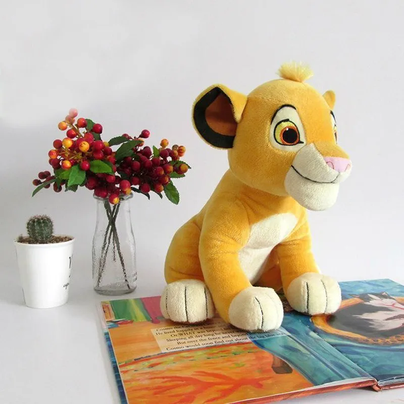 Новый милый сидя высокий 26 см Simba Король Лев плюшевые игрушки мягкие животные