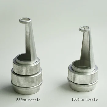 

Hot Sales Q Switched Nd Yag Laser Tip Head New Type 532+1064 nm+Blackwawa Nozzle Laser Nozzles Free Shipping