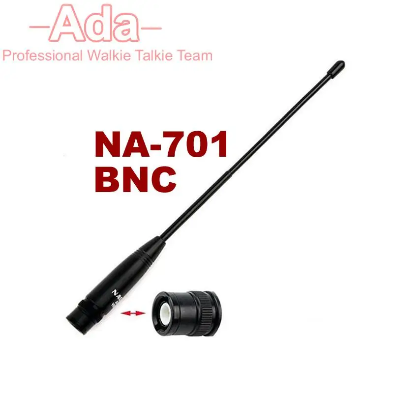

Nagoya NA-701 144/430MHz Dual Band SMA-F Antenna For Kenwood BaoFeng UV-5R HYT TYT PuXing Portable Radio