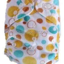 15 шт. принт Минки тканевые подгузники многоразовые подгузники без вставки для подгузников