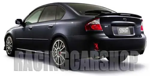 STI Style LED Rear Trunk Spoiler fit For LEGACY GT 2004-2009