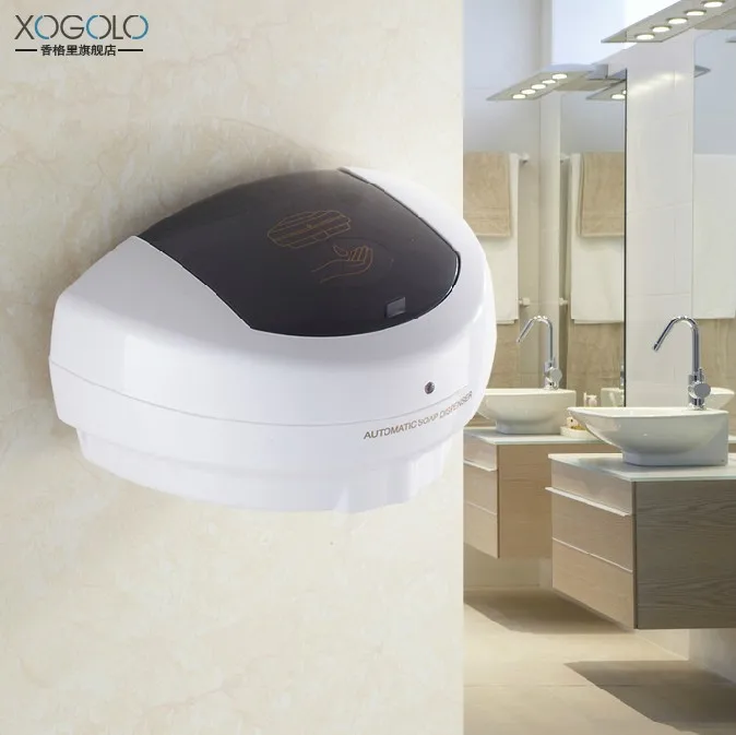 

New Wall Mount Plastic Automatic Soap Dispenser