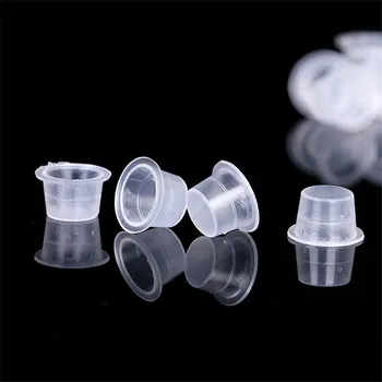

Tattoo Accessories Supply 8mm 13mm 15mm 1000 Pcs/Bag Tattoo Disposable Plastic Ink Cups Caps For Tattoo Ink Needles