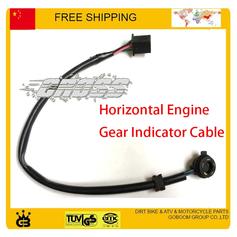 

zongshen loncin lifan 50cc 110cc 125cc motorcycle gear indicator sensor cable taotao kayo dirt bike buggy atv quad accessories