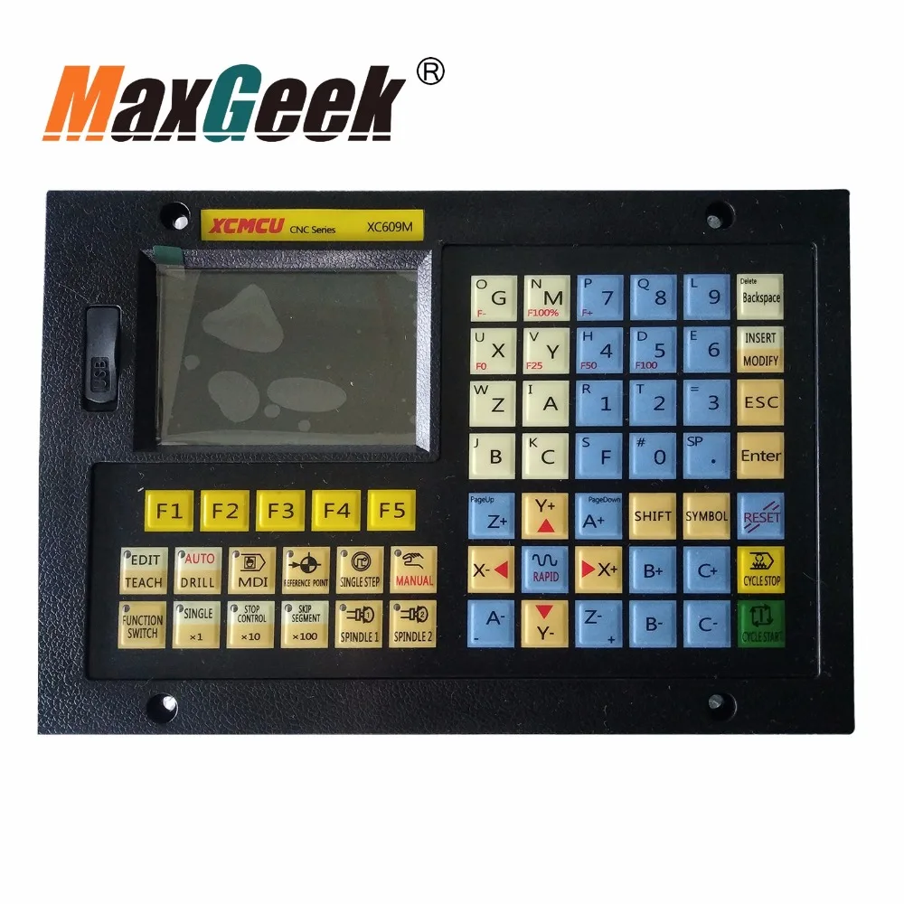 Maxgeek 1/2/3/5/6 Axis CNC Control ler система управления для машин XC609MF XC609T многофункциональная G