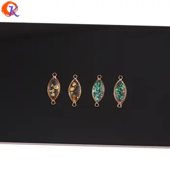 

Cordial Design 8*21MM 50Pcs Jewelry Accessories/Earrings Connectors/DIY Making/Glitter Powder Effect/Hand Made/Earring Findings