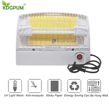 

Sticky Paper Electric Shock Mosquito Killer Lamp Pest Control Fly Killer Moth LED Bug Zapper Fly Wasp Trap Lamp Garden Supplies
