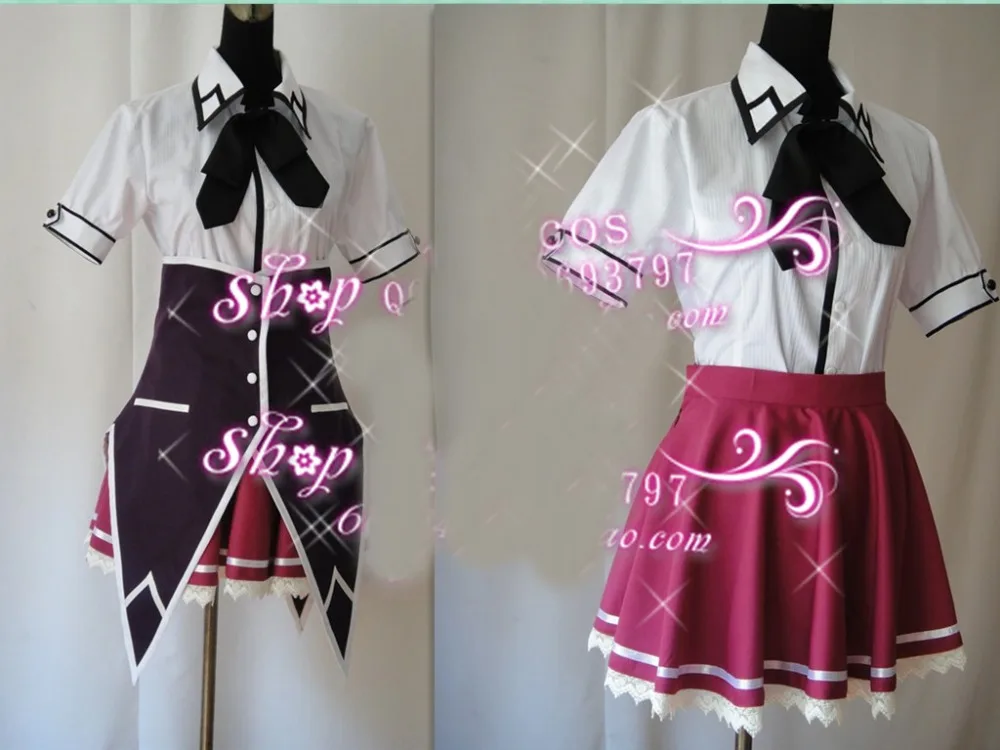 Старшая школа DxD Koneko Toujou Shirone Косплей Костюм|costume cartoon|costume jewelry free shippingcosplay final fantasy 7