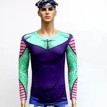 Red spider man T Shirts Long Sleeve High Elastic Fast Dry Tops Super Hero Shirts Water Proof Sport Riding Outdoor Tops
