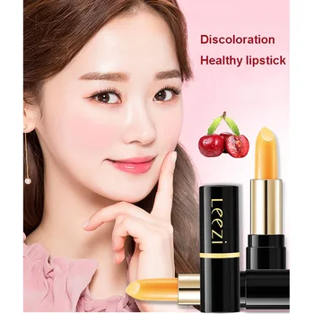 

Women Sexy Cherry Jelly Lipstick Magic Temperature Change Color Lipsticks Waterproof Moisturizing Long Lasting Lip Makeup