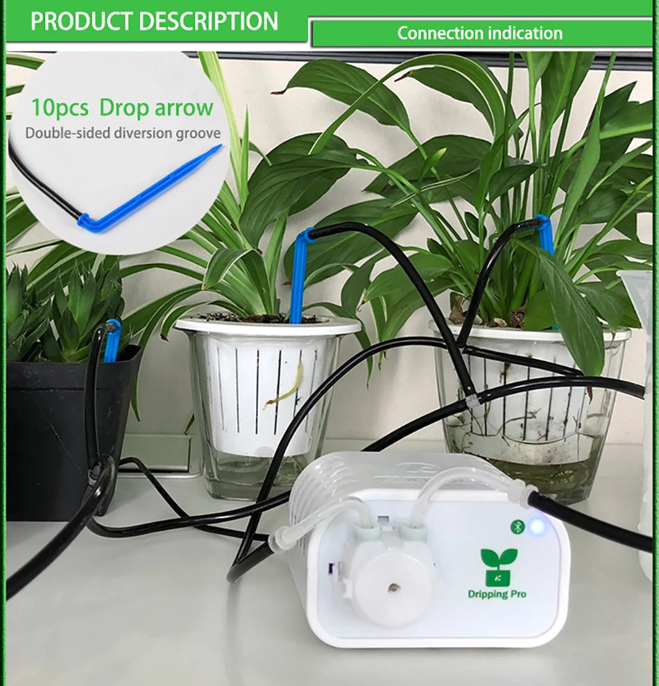 Phone control Intelligent Drip irrigation Set - Drip Irrigation BD Ltd ...