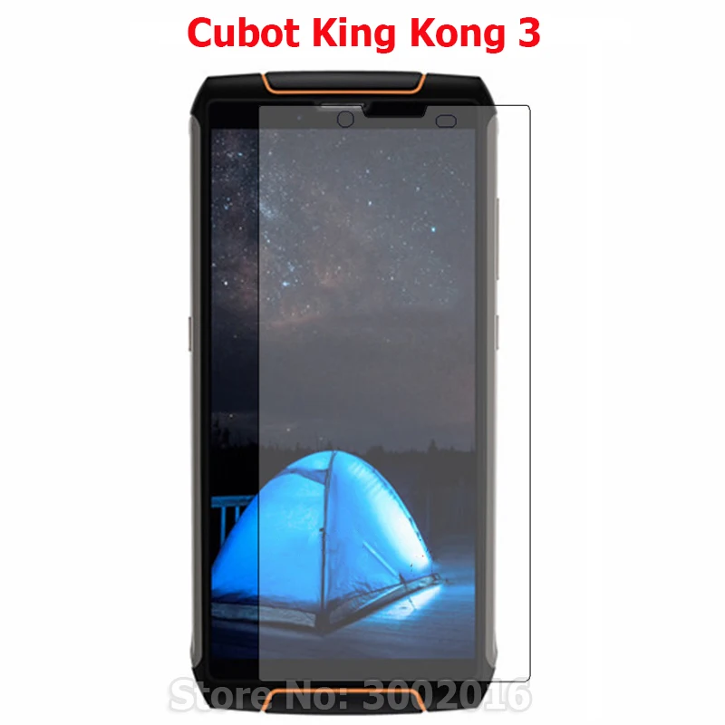 

1PC 2PCS Cubot KingKong 3 Tempered Glass Protective Explosion proof Screen Protector Film For Cubot King Kong 3 IP68 Phone glass
