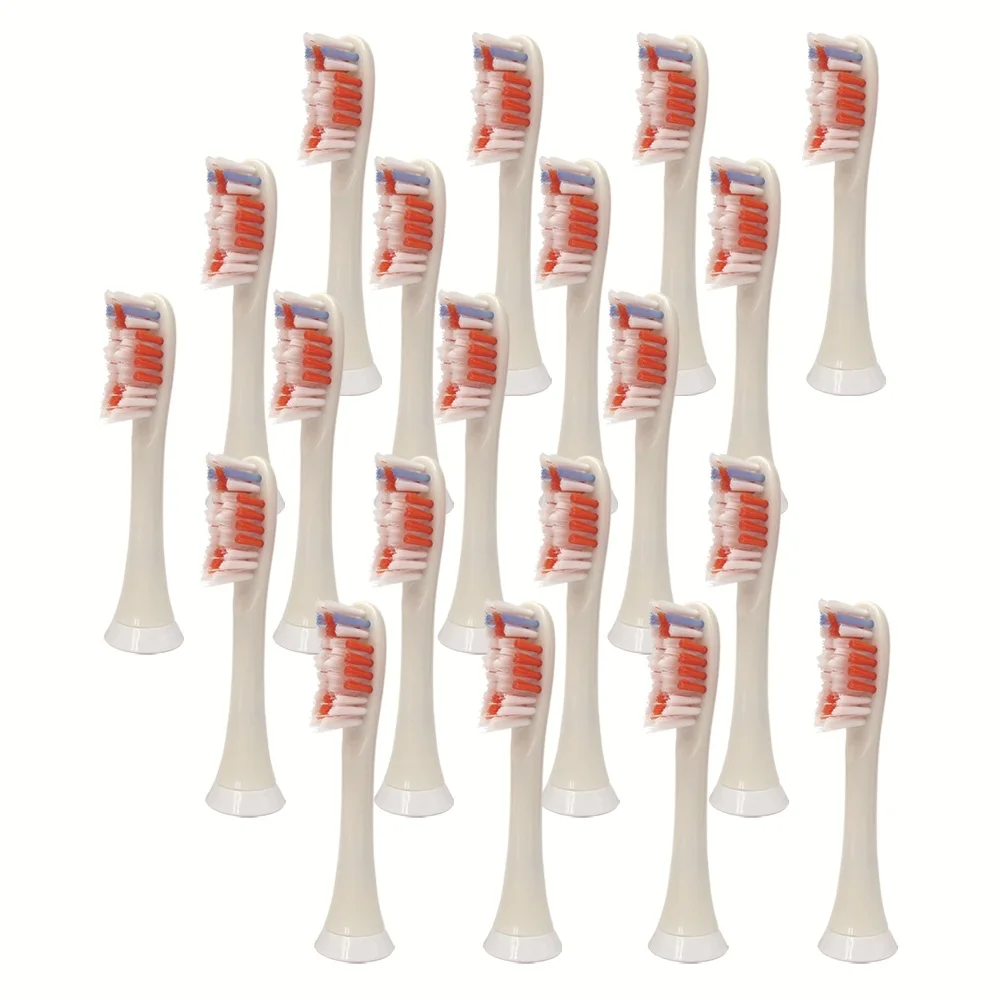 

20pcs Replacement Toothbrush Heads HX3014 for Philips Sonicare ProResults HX6013/66 HX6930 HX9340 HX6950 HX6710 HX9140 HX6530