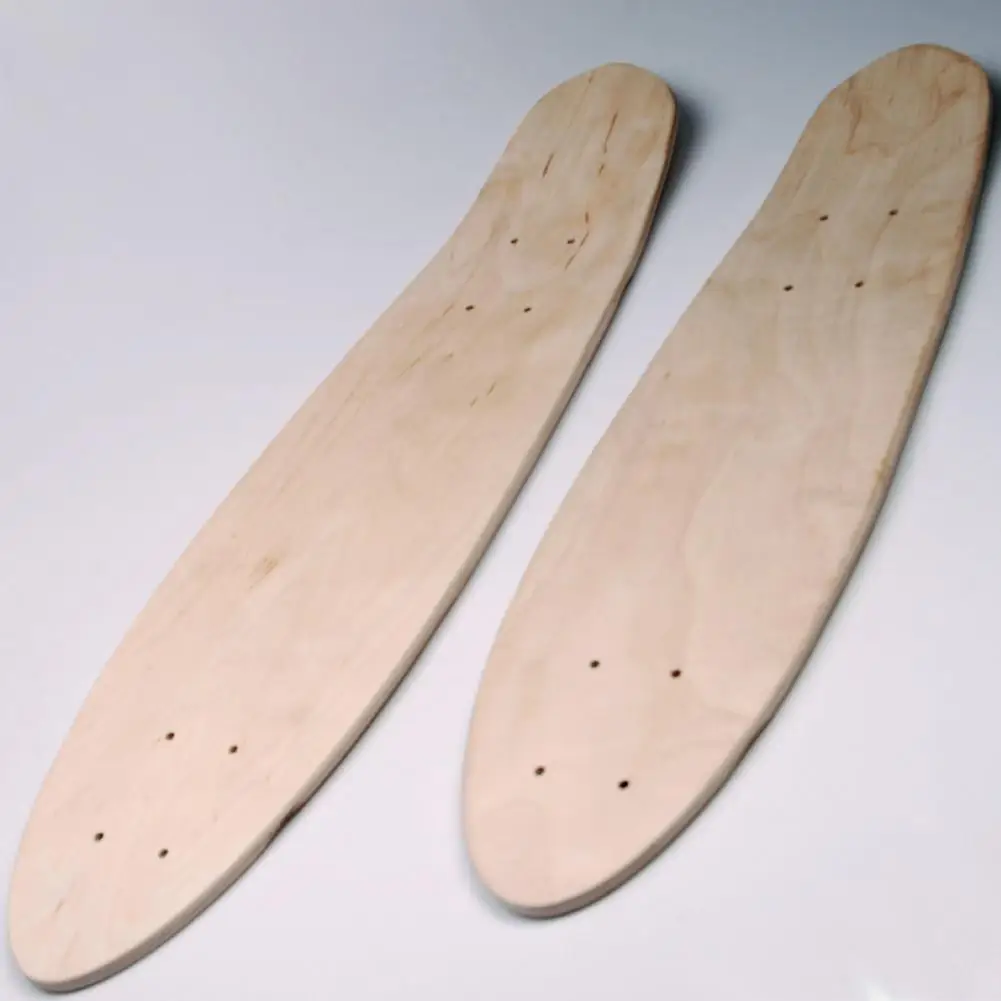 Goede 24 27 Inch 7 Layer Maple Lege Skateboard Skate Board Concave Kick Decks Skate Board Ruw Schuurpapier voor Longboard DIY Deel