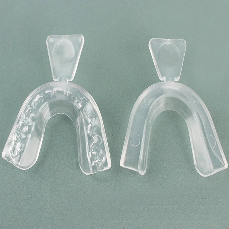 Уход за полостью рта здоровья 1 пара рот Стоматологическое отбеливание зубов лоток отбеливающий для зуб
